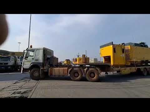 🚜 Komatsu PC2000 Successfully Transported from Tema Harbour to Bibiani Site | Major Milestone