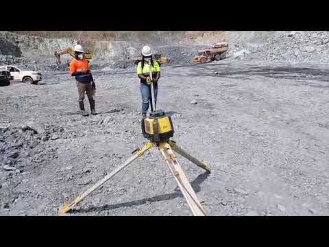 Laser monitoring taking Coordinates in Benso